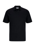 Polo Jack & Jones Nero Kane maniche corte 12269650 /Black JACK & JONES 