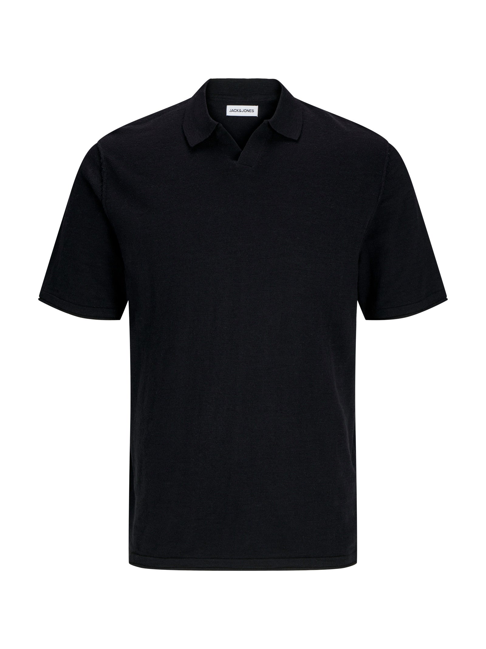 Polo Jack & Jones Nero Kane maniche corte 12269650 /Black JACK & JONES 