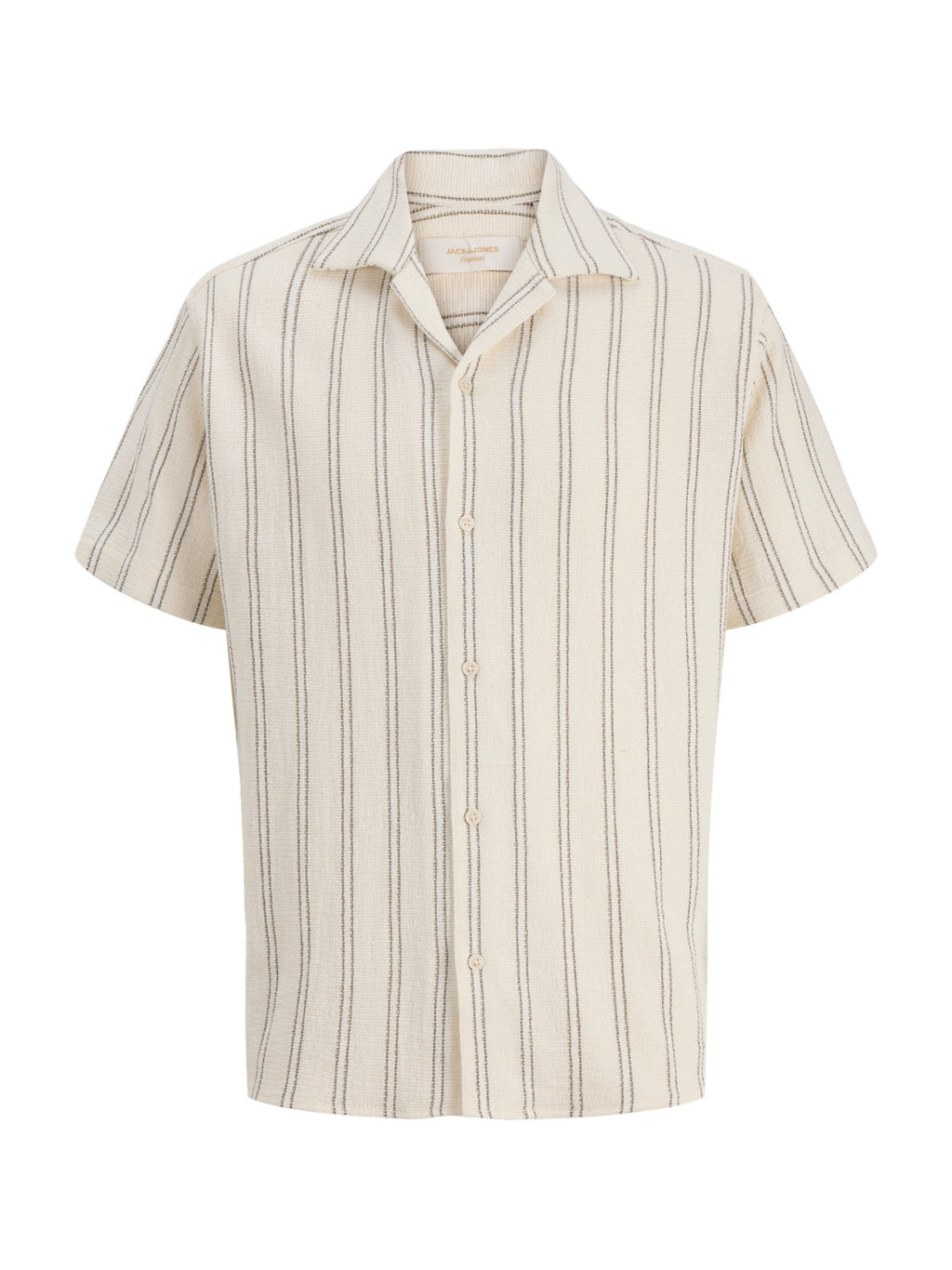 Camicia Jack & Jones Panna Coba a righe 12271060 /Antique White JACK & JONES 
