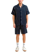 Camicia Jack & Jones Blu Coba a righe 12271060 /Sky Captain JACK & JONES 