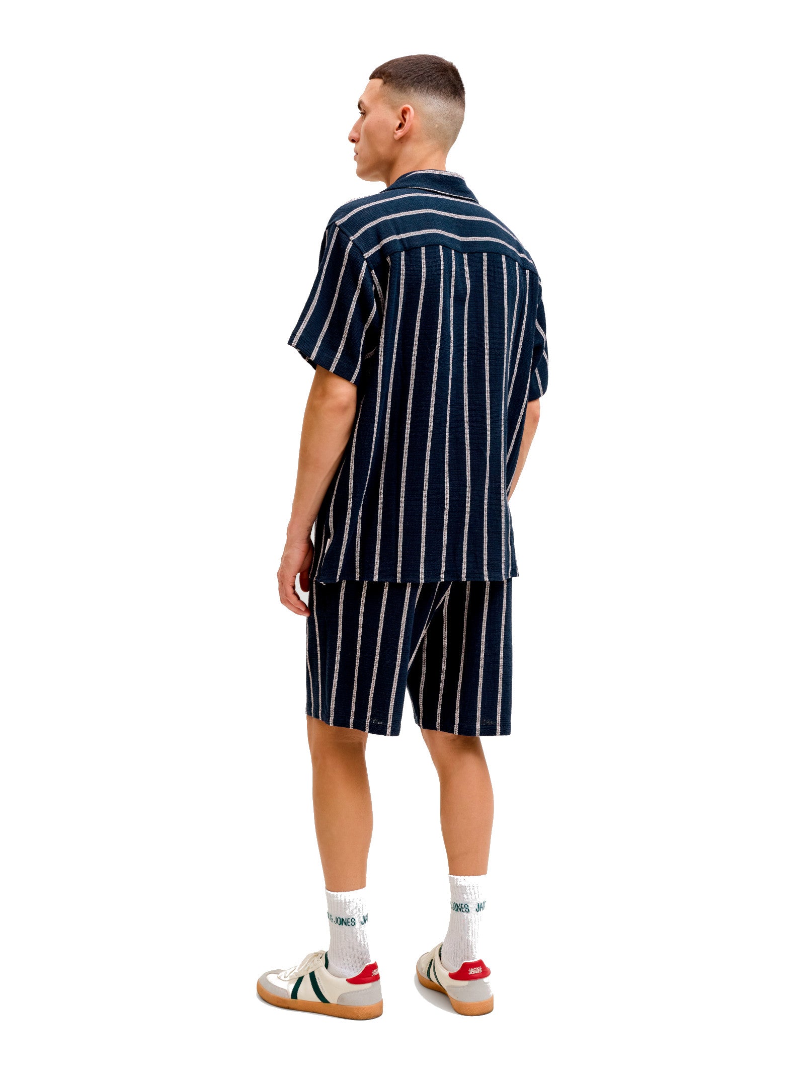 Camicia Jack & Jones Blu Coba a righe 12271060 /Sky Captain JACK & JONES 