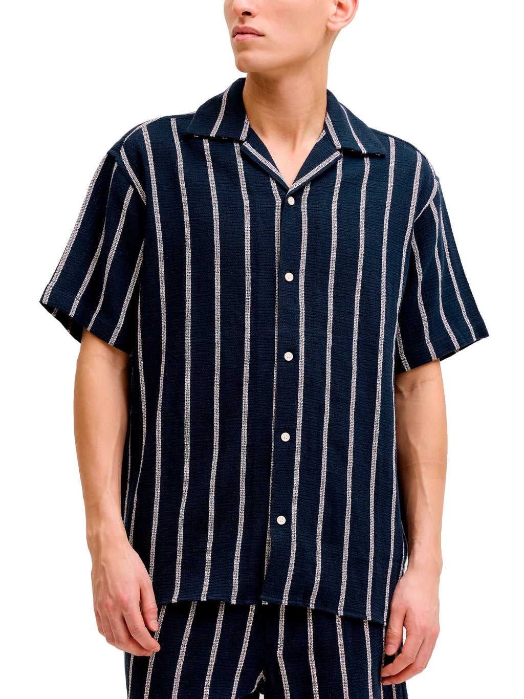Camicia Jack & Jones Blu Coba a righe 12271060 /Sky Captain JACK & JONES 