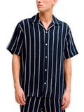 Camicia Jack & Jones Blu Coba a righe 12271060 /Sky Captain JACK & JONES 