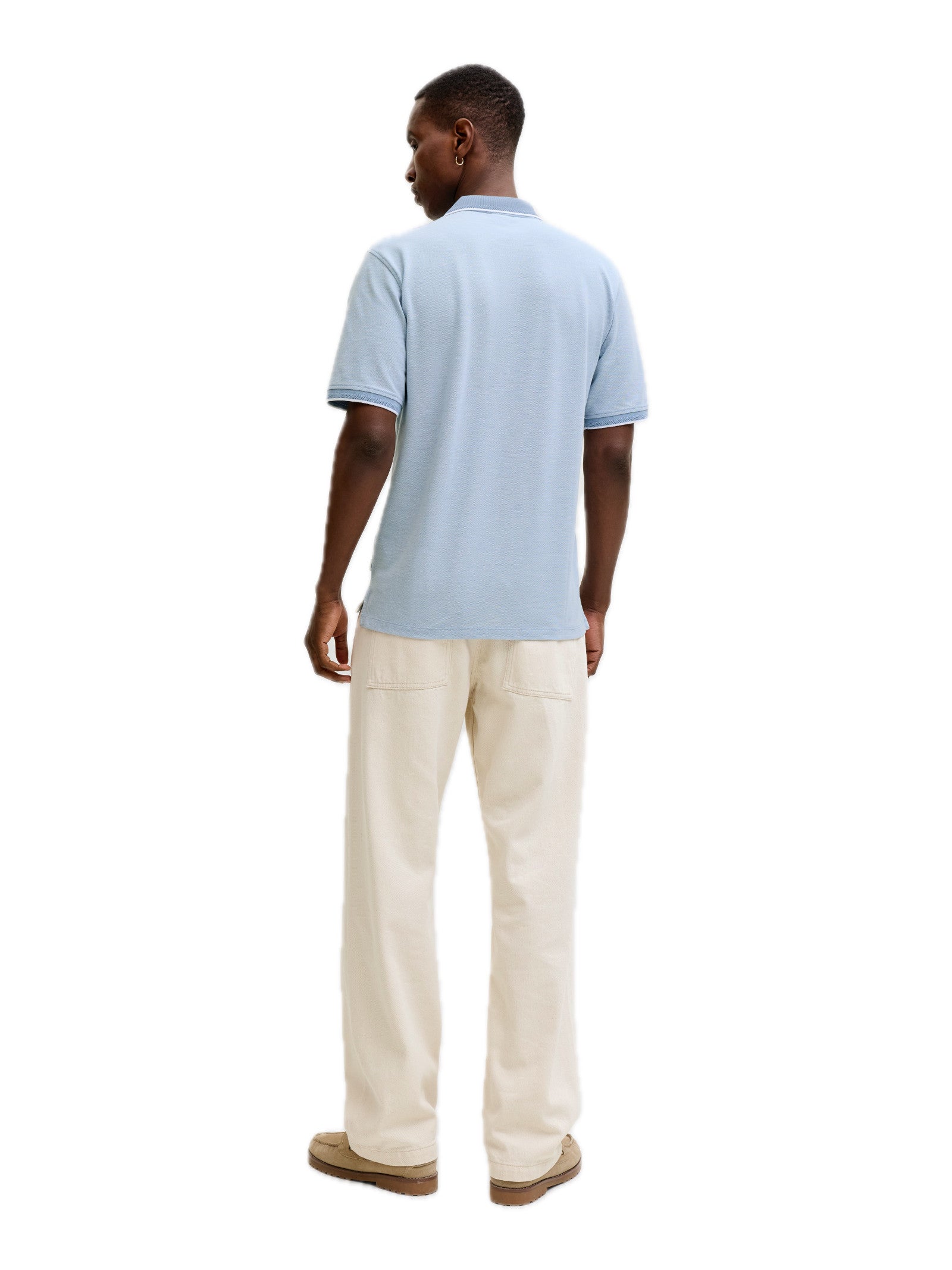 Polo Jack & Jones Alves Celeste 12274681 /Ashley Blue JACK & JONES 