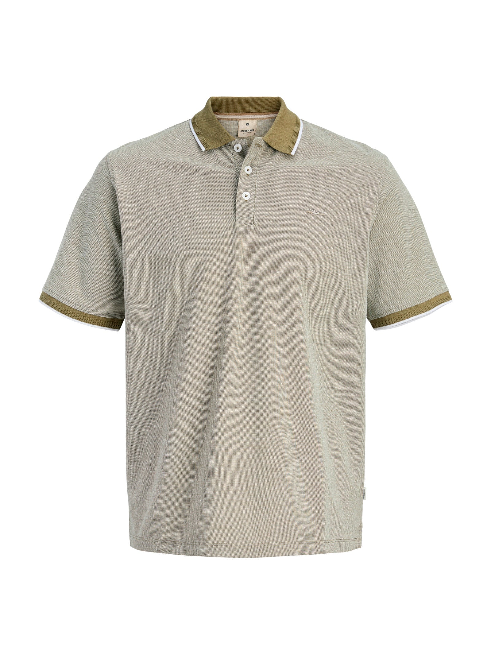 Polo Jack & Jones Alves Verde 12274681 /Martini Olive JACK & JONES 