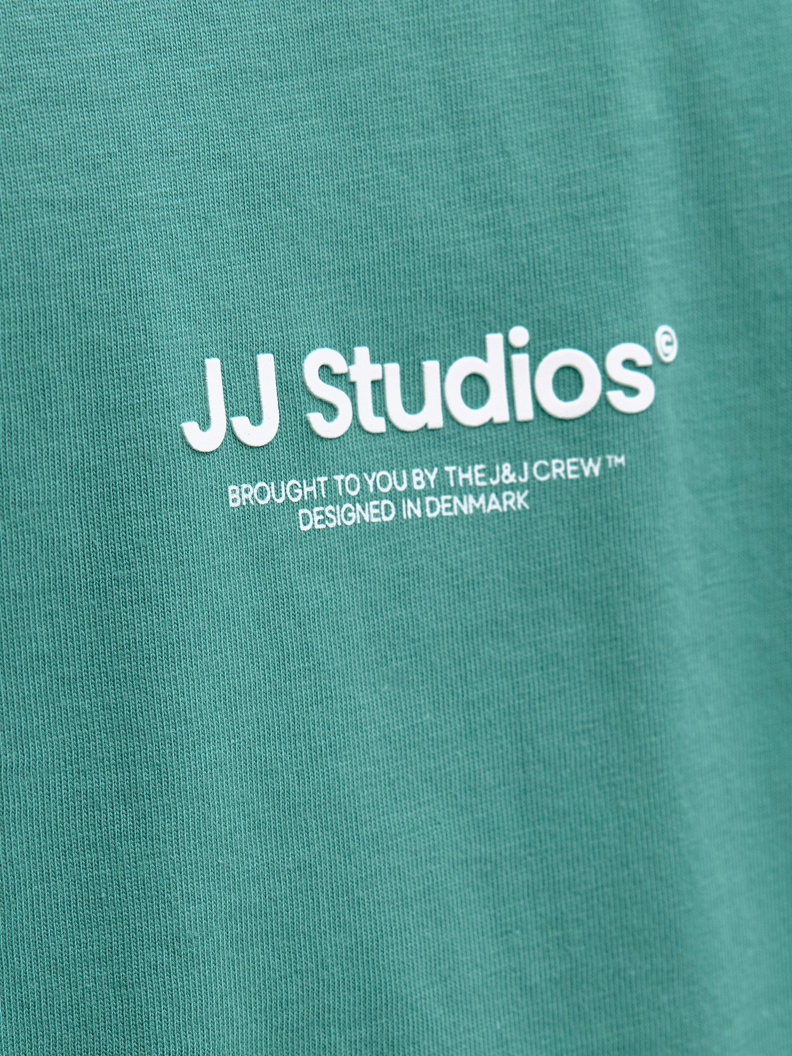T-shirt Jack & Jones Soho Acqua marina con mini logo gommato 12278787 /Mineral Blue JACK & JONES 