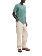 T-shirt Jack & Jones Soho Acqua marina con mini logo gommato 12278787 /Mineral Blue JACK & JONES 