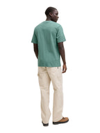 T-shirt Jack & Jones Soho Acqua marina con mini logo gommato 12278787 /Mineral Blue JACK & JONES 
