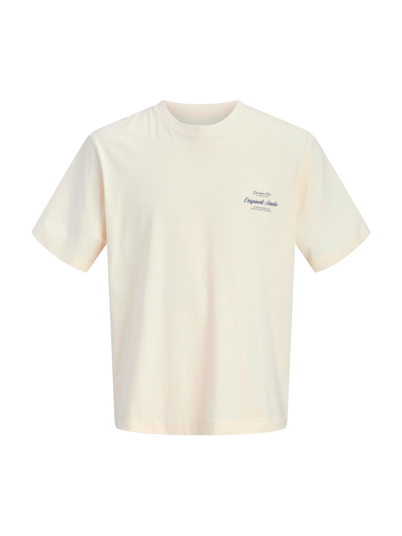 T-shirt Jack & Jones Crema Ebro relaxed 12282898 /Antique White JACK & JONES 