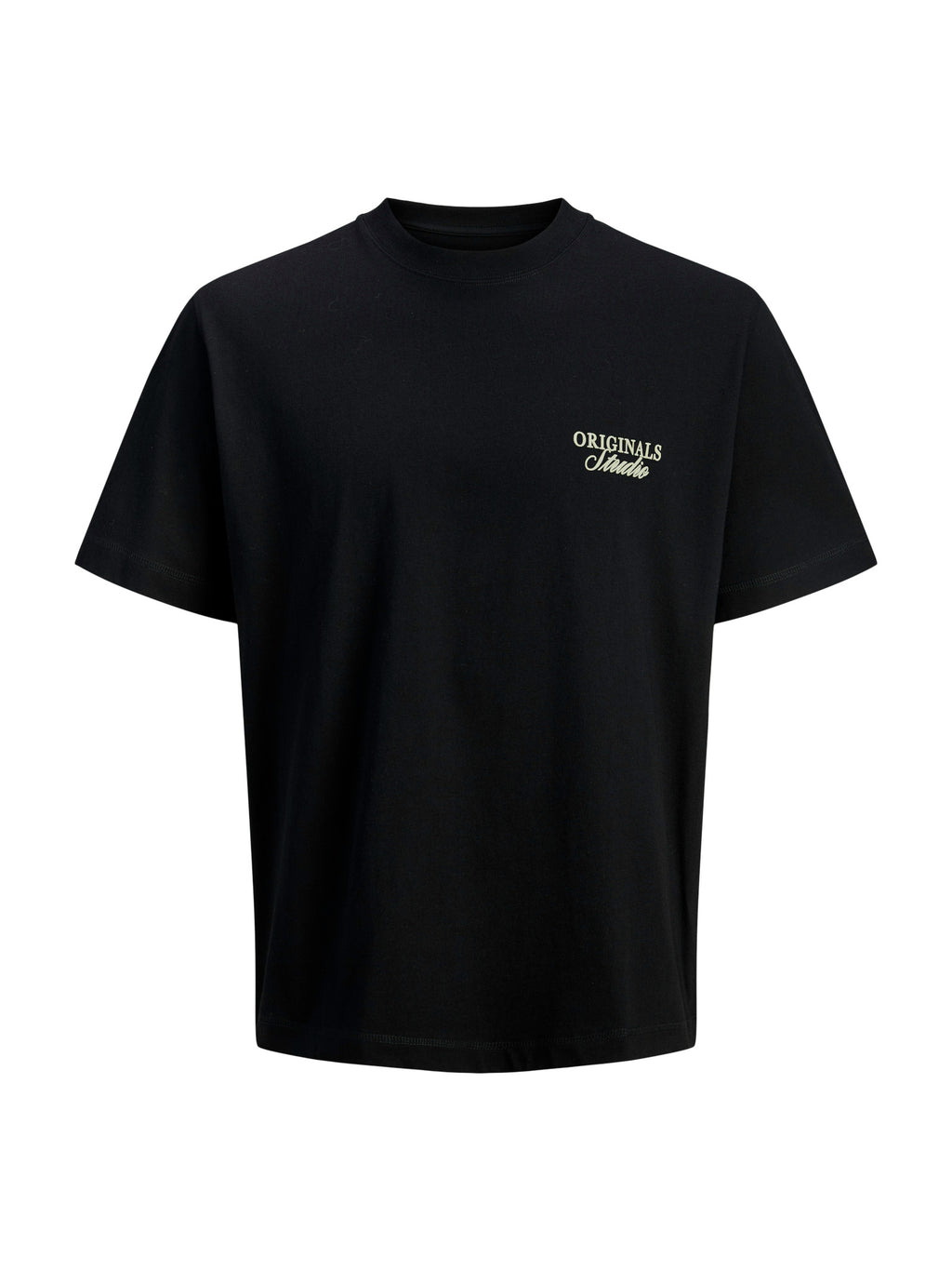 T-shirt Jack & Jones Nero Ebro relaxed 12282898 /Black JACK & JONES 