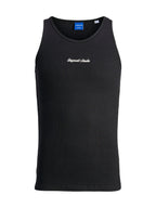 Canotta Jack & Jones Nero Ebro stampa 12284156 /Black JACK & JONES 
