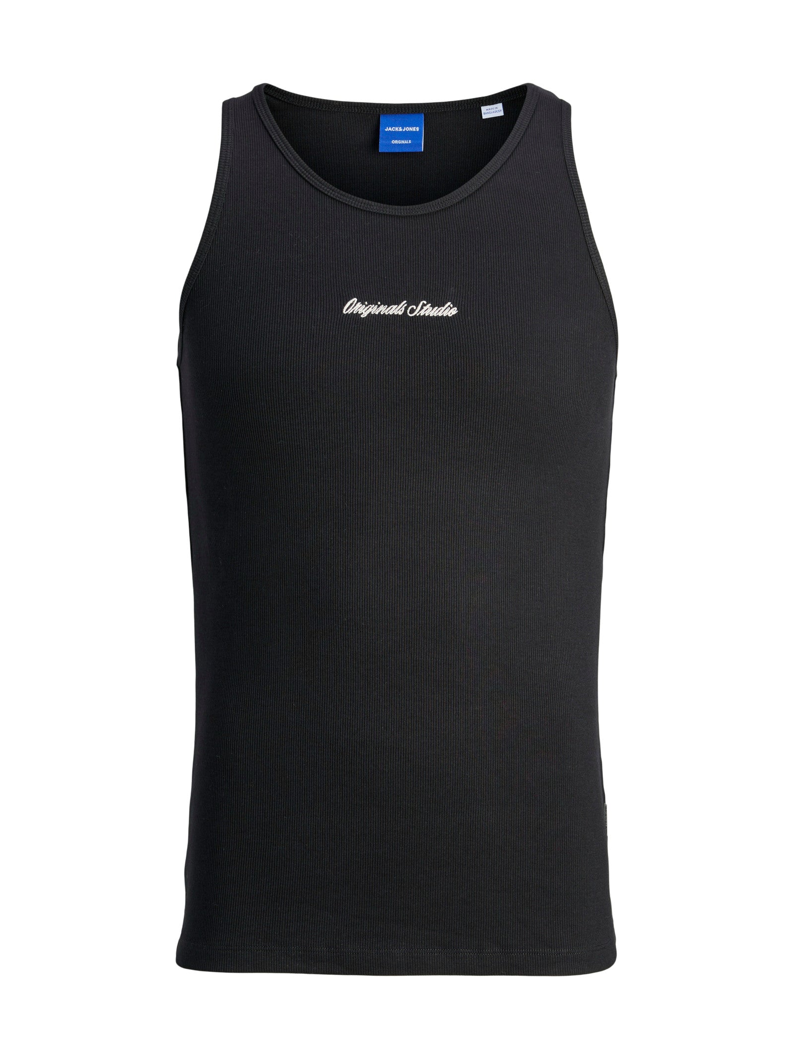 Canotta Jack & Jones Nero Ebro stampa 12284156 /Black JACK & JONES 