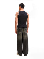 Canotta Jack & Jones Nero Ebro stampa 12284156 /Black JACK & JONES 