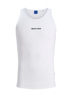 Canotta Jack & Jones Bianco Ebro stampa 12284156 /Bright White JACK & JONES 