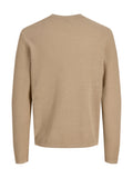 Maglia Jack & Jones Devin Beige a girocollo 12288420 /String JACK & JONES 