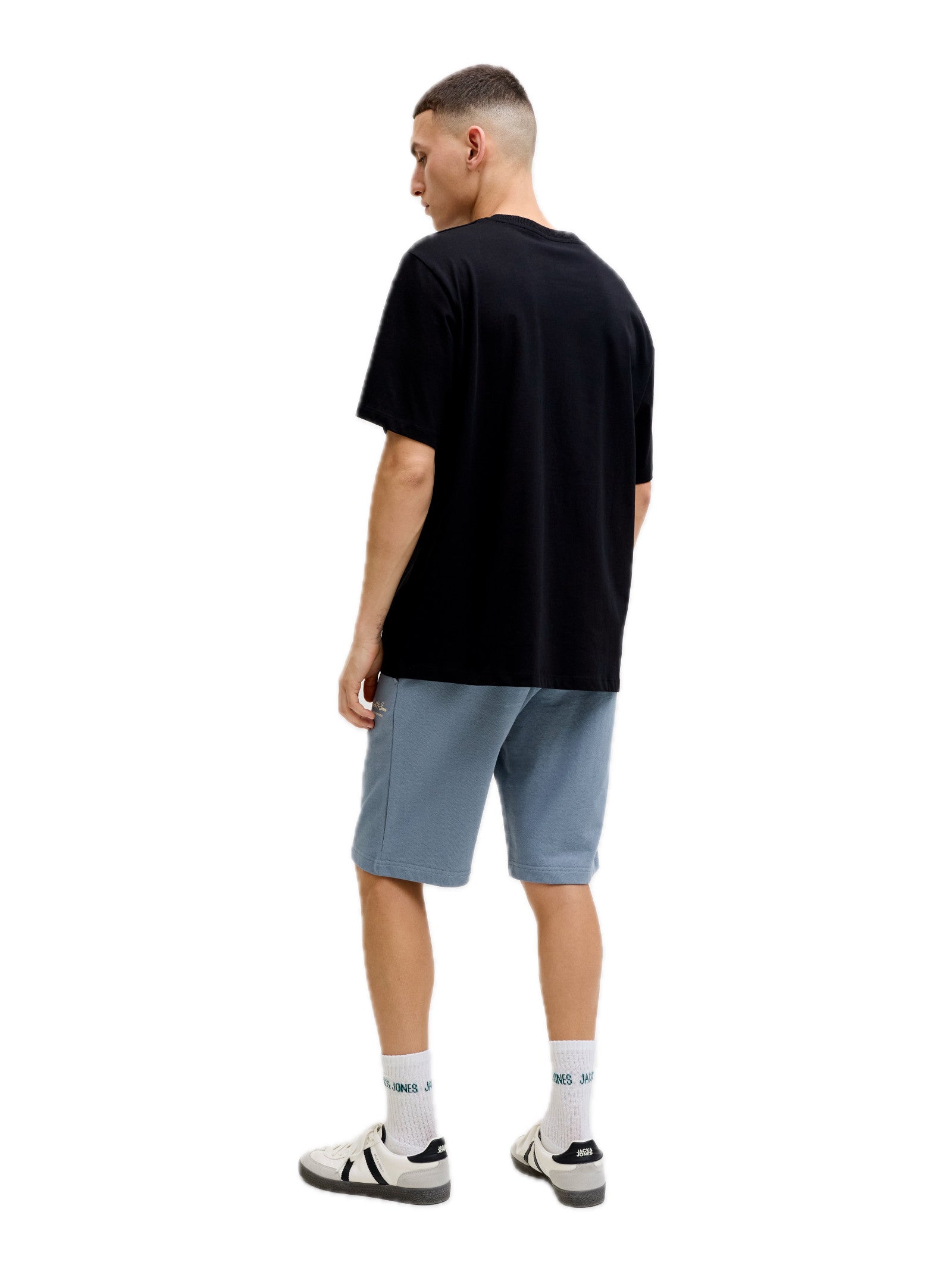 Bermuda Jack & Jones Gordon Petrolio in felpa 12288638 /Blue Mirage JACK & JONES 