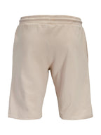 Bermuda Jack & Jones Beige Petrolio in felpa 12288638 /Moonbeam JACK & JONES 