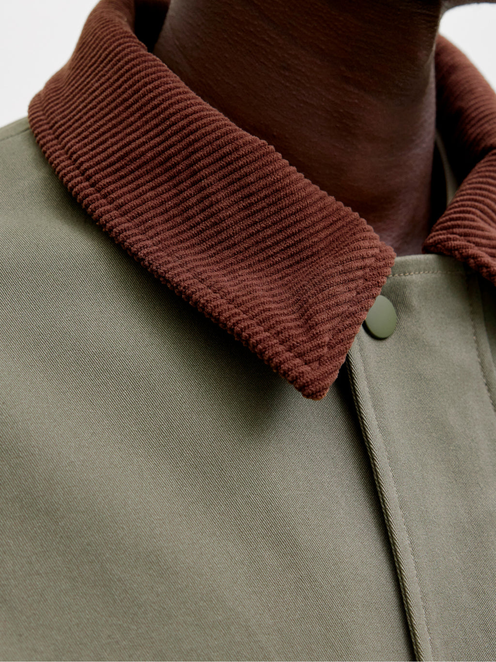 Giacca Jack & Jones Graham Verde con colletto 12288889 /Dusty Olive JACK & JONES 