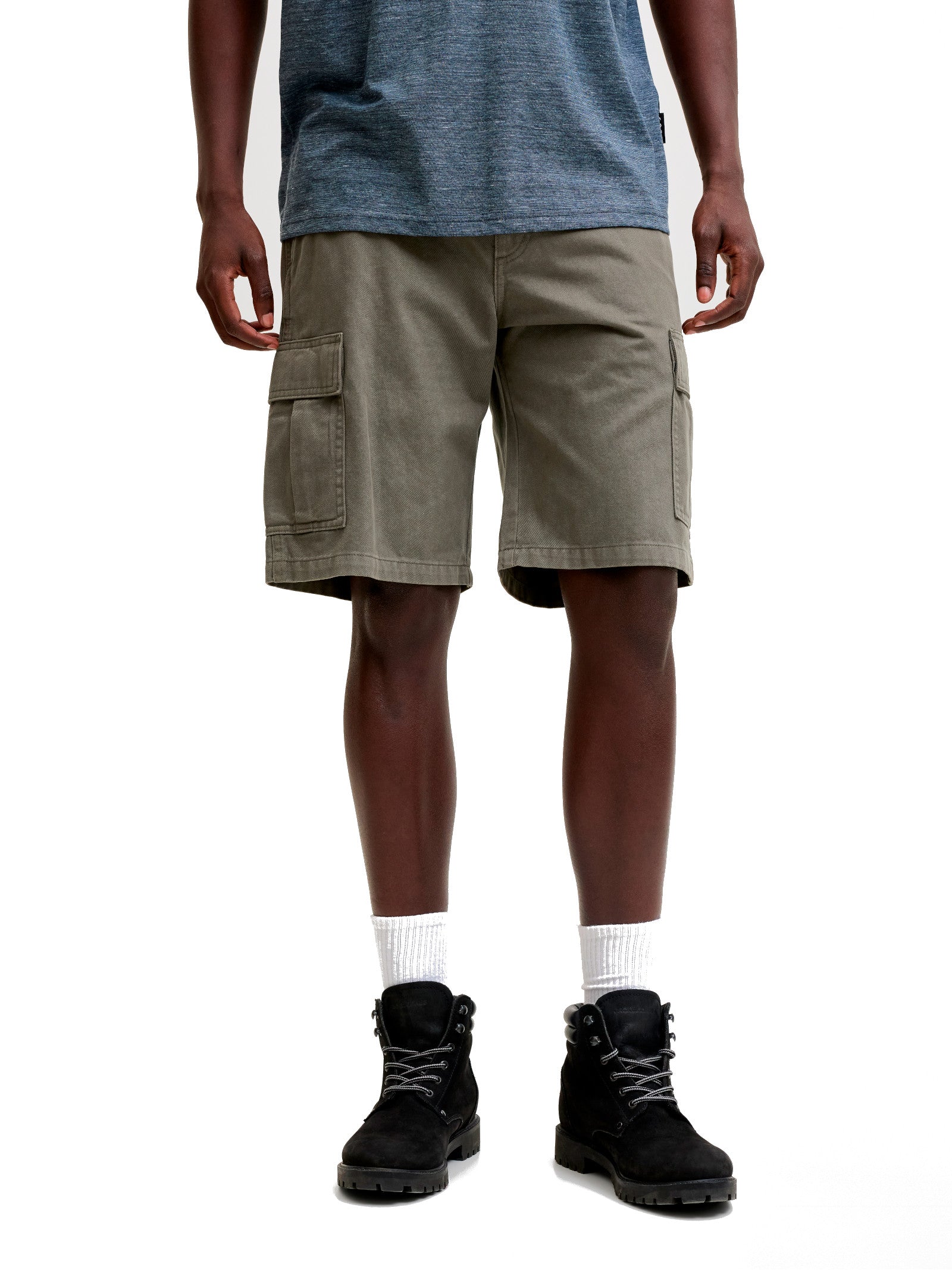 Bermuda Jack & Jones Cole Verde cargo 12289335 /Dusty Olive JACK & JONES 