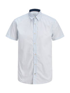 Camicia Jack & Jones Matheo Bianco fantasia 12289361 /Bright White JACK & JONES 