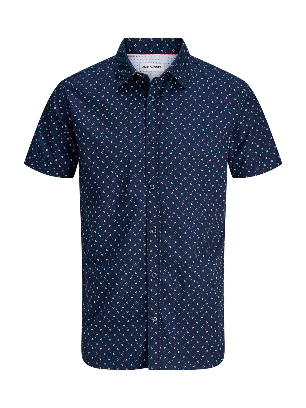 Camicia Jack & Jones Matheo Blu fantasia 12289361 /Navy Blazer JACK & JONES 
