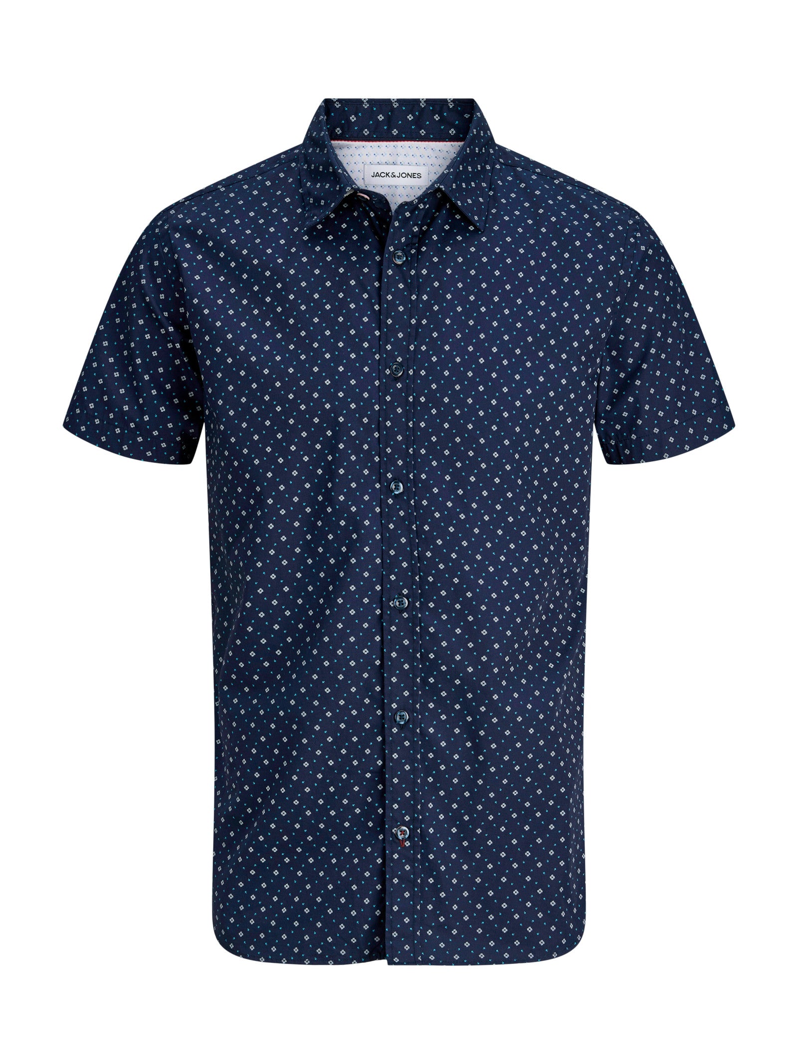 Camicia Jack & Jones Matheo Blu fantasia 12289361 /Navy Blazer JACK & JONES 