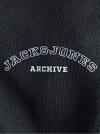 Pantalone Jack & Jones Gordon Nero con polsini 12289724 /Black JACK & JONES 