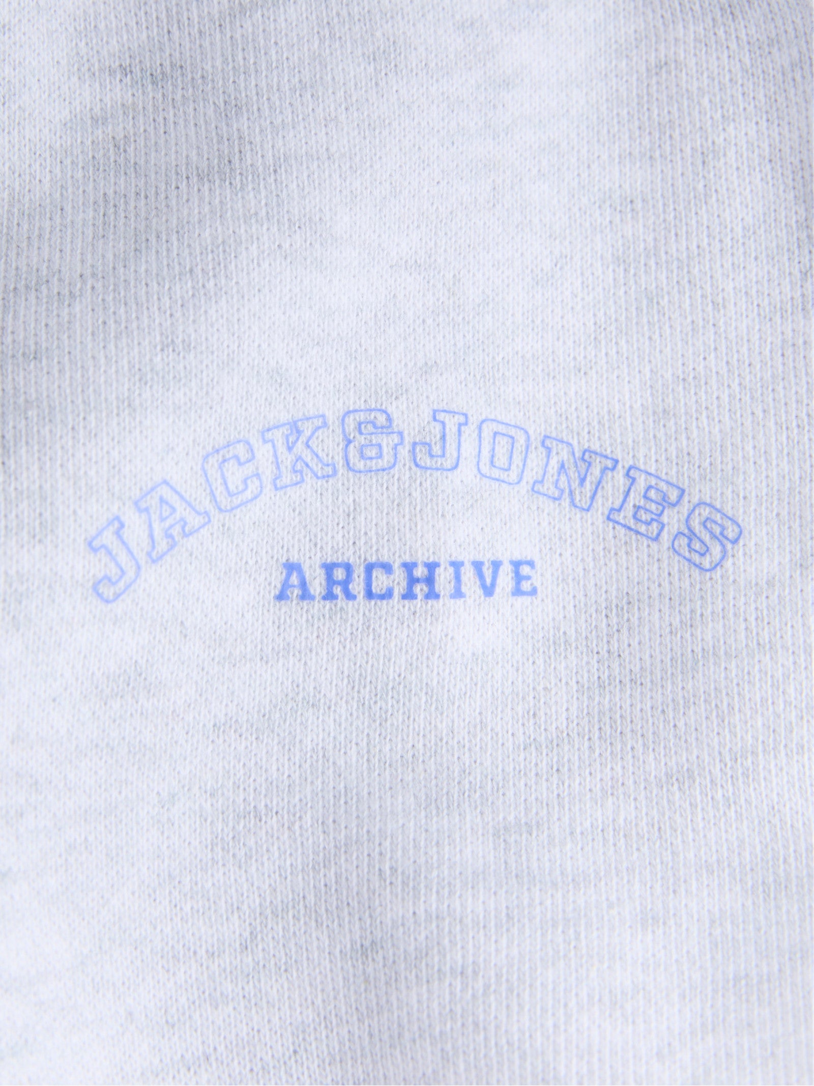 Pantalone Jack & Jones Gordon Grigio con polsini 12289724 /White Melange JACK & JONES 