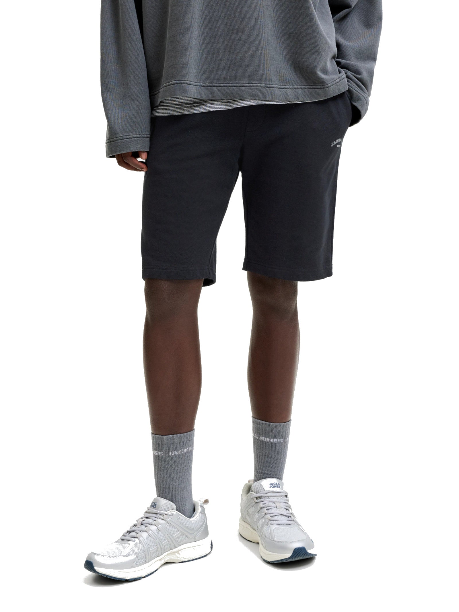 Bermuda Jack & Jones Nero Gordon felpa 12289726 /Black JACK & JONES 