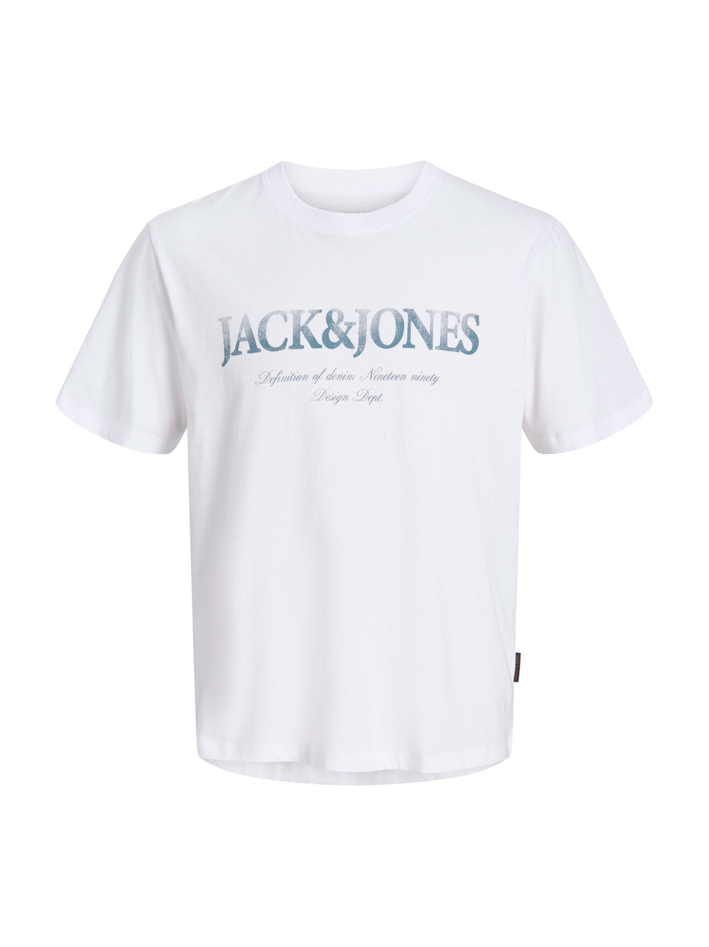 T-shirt Jack & Jones Devin Bianco con stampa 12290173 /Bright White JACK & JONES 