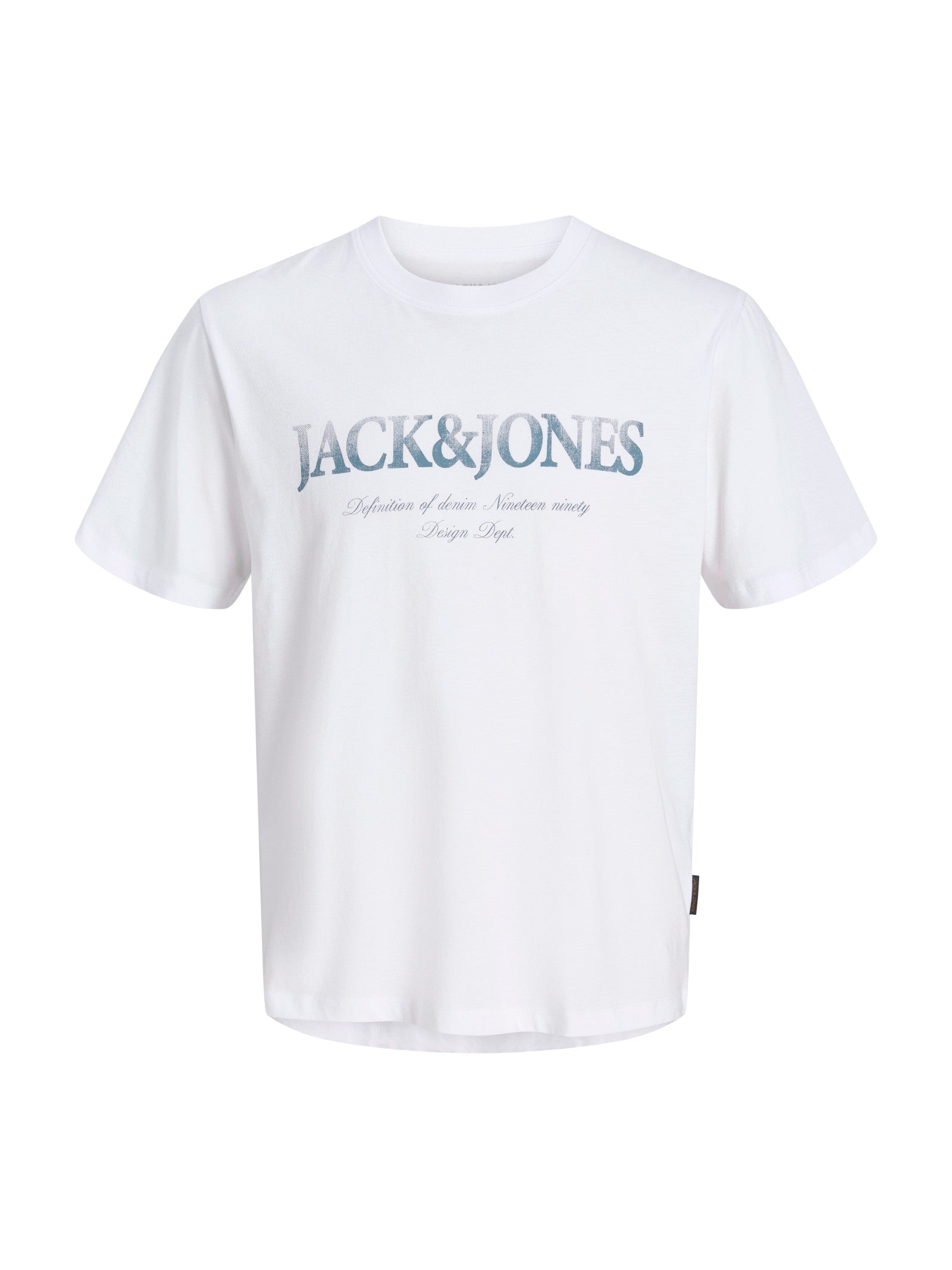 T-shirt Jack & Jones Devin Bianco con stampa 12290173 /Bright White JACK & JONES 