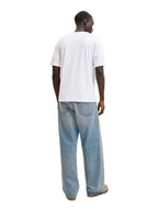 T-shirt Jack & Jones Devin Bianco con stampa 12290173 /Bright White JACK & JONES 