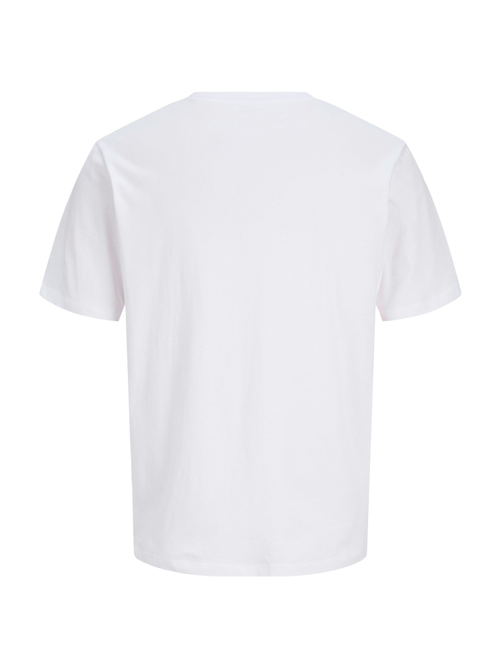 T-shirt Jack & Jones Devin Bianco con stampa 12290173 /Bright White JACK & JONES 