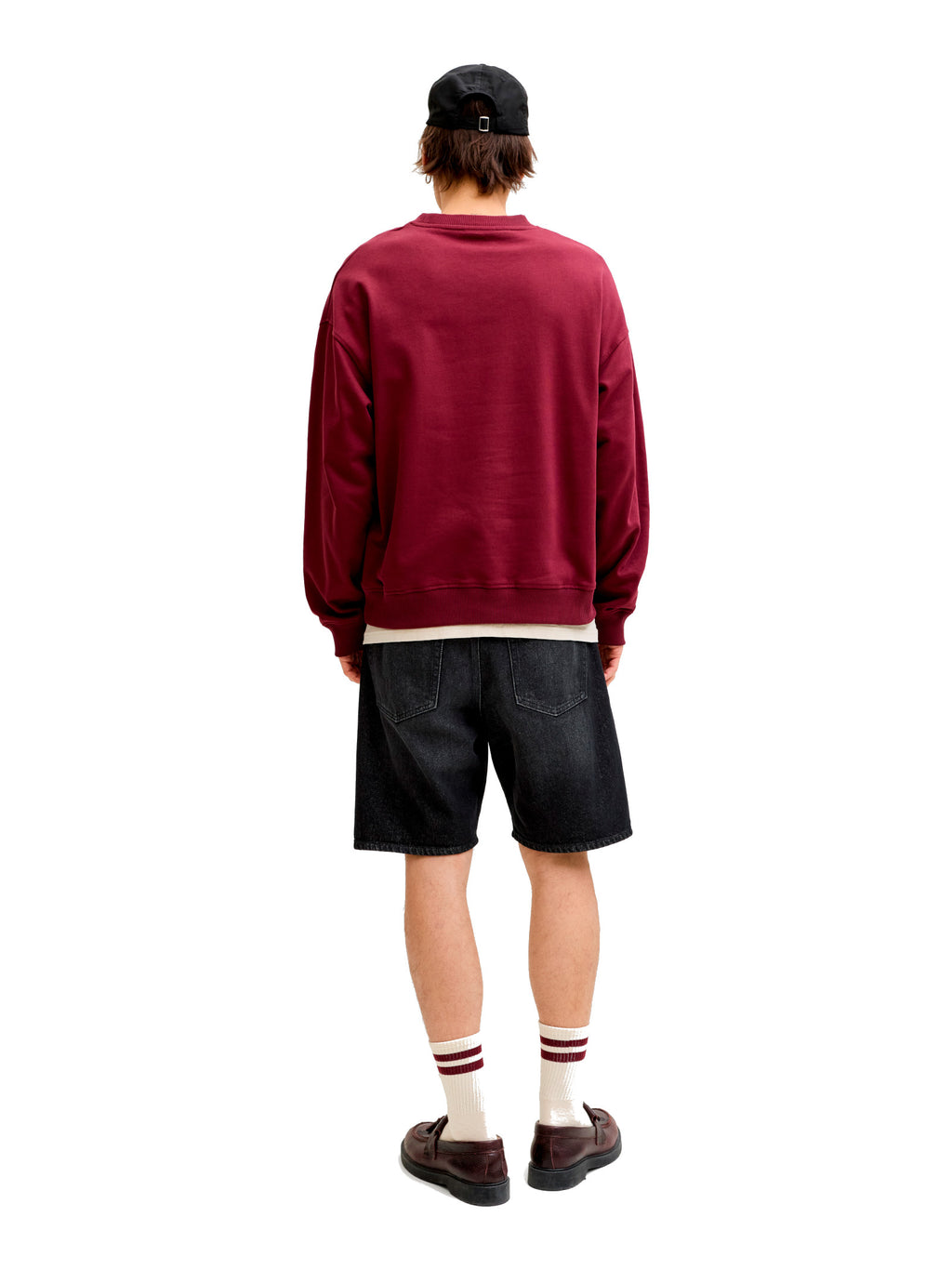 Bermuda Jack & Jones Nero Tony Loose fit 12290841 /Black Denim JACK & JONES 
