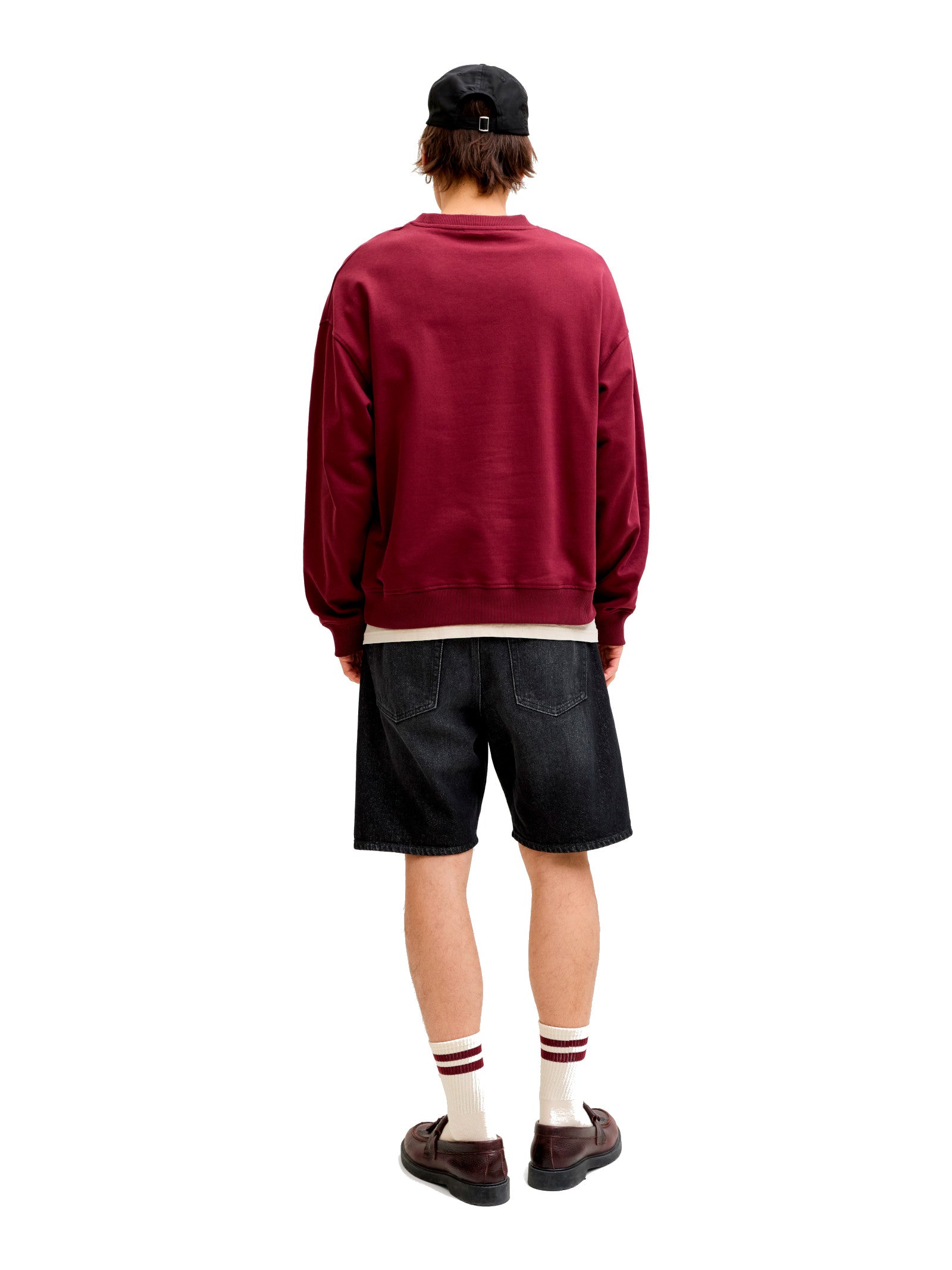 Bermuda Jack & Jones Nero Tony Loose fit 12290841 /Black Denim JACK & JONES 