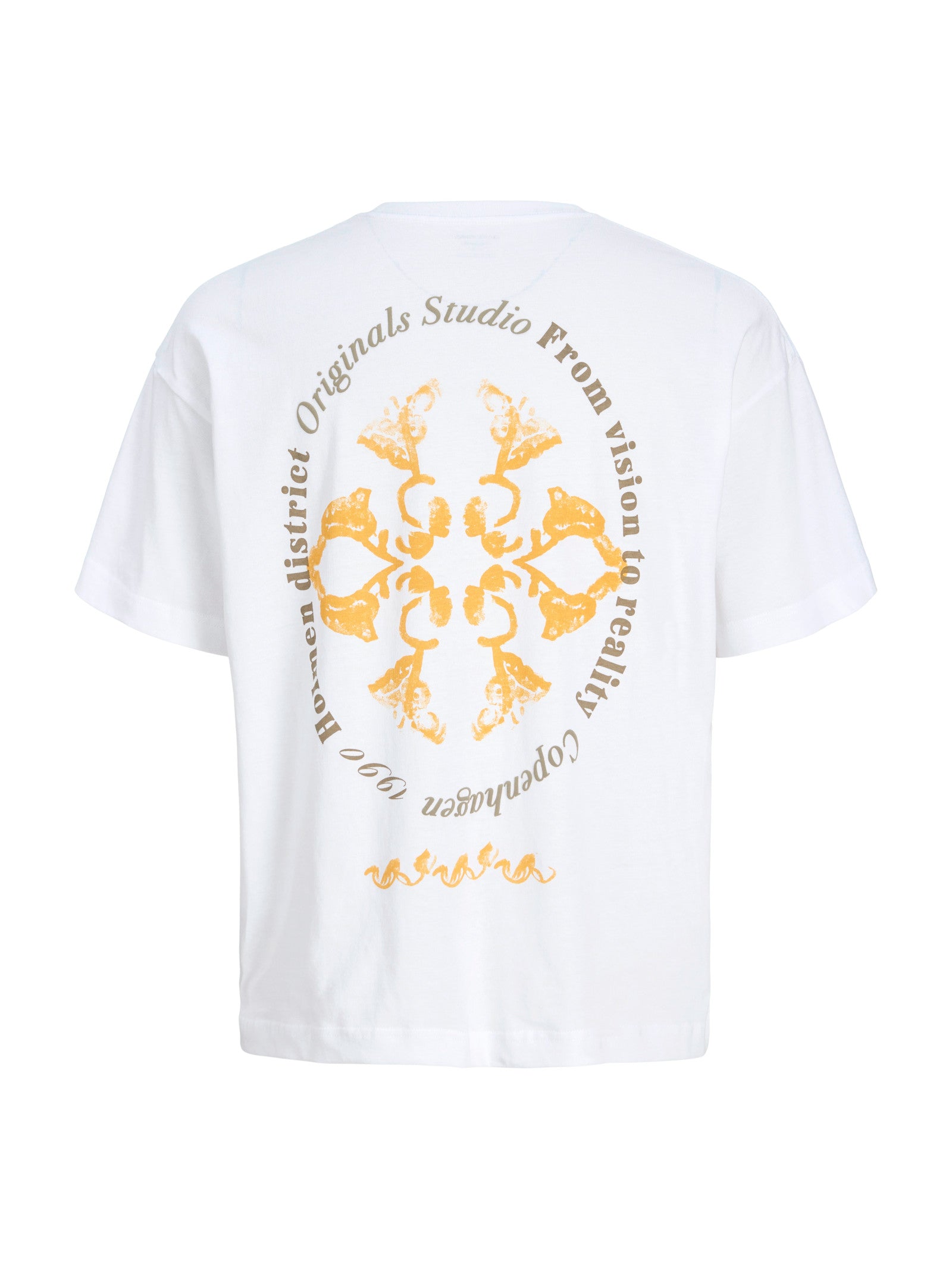 T-shirt Jack & Jones Bianco Graphic stampa 12290892 /Bright White JACK & JONES 