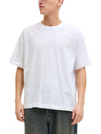 T-shirt Jack & Jones Bianco Graphic stampa 12290892 /Bright White JACK & JONES 