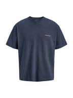 T-shirt Jack & Jones Blu Graphic stampa 12290892 /Odyssey Gray JACK & JONES 