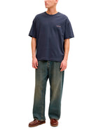 T-shirt Jack & Jones Blu Graphic stampa 12290892 /Odyssey Gray JACK & JONES 