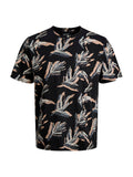 T-shirt Jack & Jones Nero Montauk fantasia 12290900 /Black JACK & JONES 