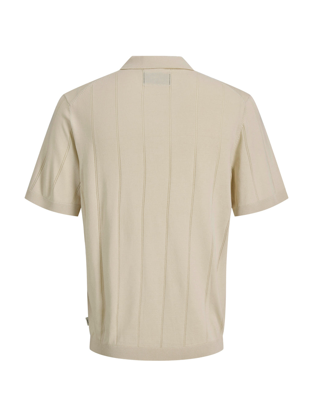 Polo Jack & Jones William Beige in maglia 12291042 /Ancient Scroll JACK & JONES 