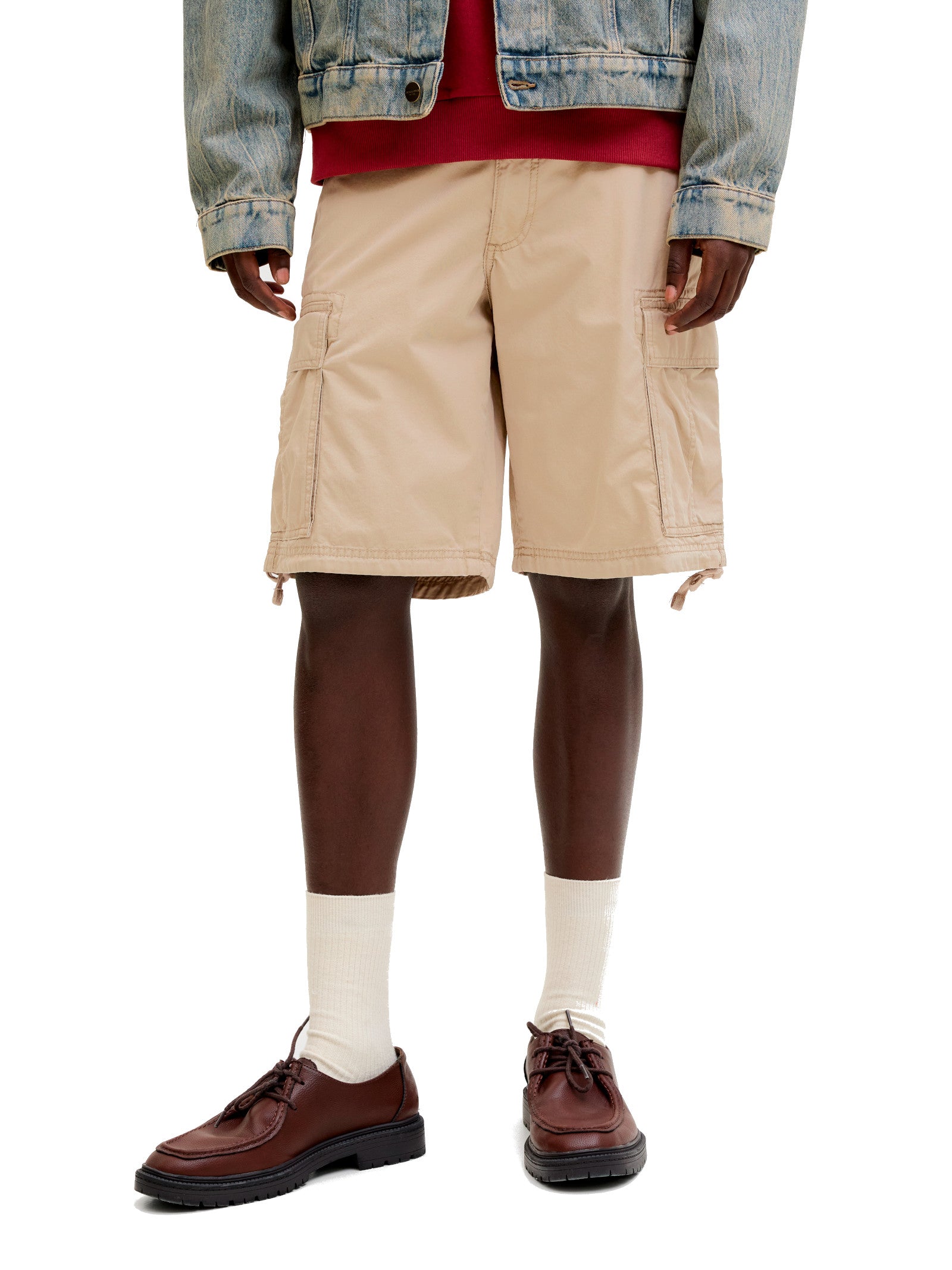 Bermuda Jack & Jones Cole Beige cargo 12291369 /Crockery JACK & JONES 