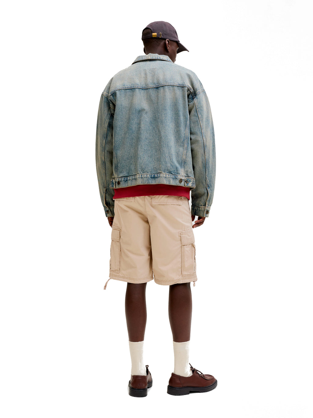 Bermuda Jack & Jones Cole Beige cargo 12291369 /Crockery JACK & JONES 