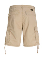 Bermuda Jack & Jones Cole Beige cargo 12291369 /Crockery JACK & JONES 