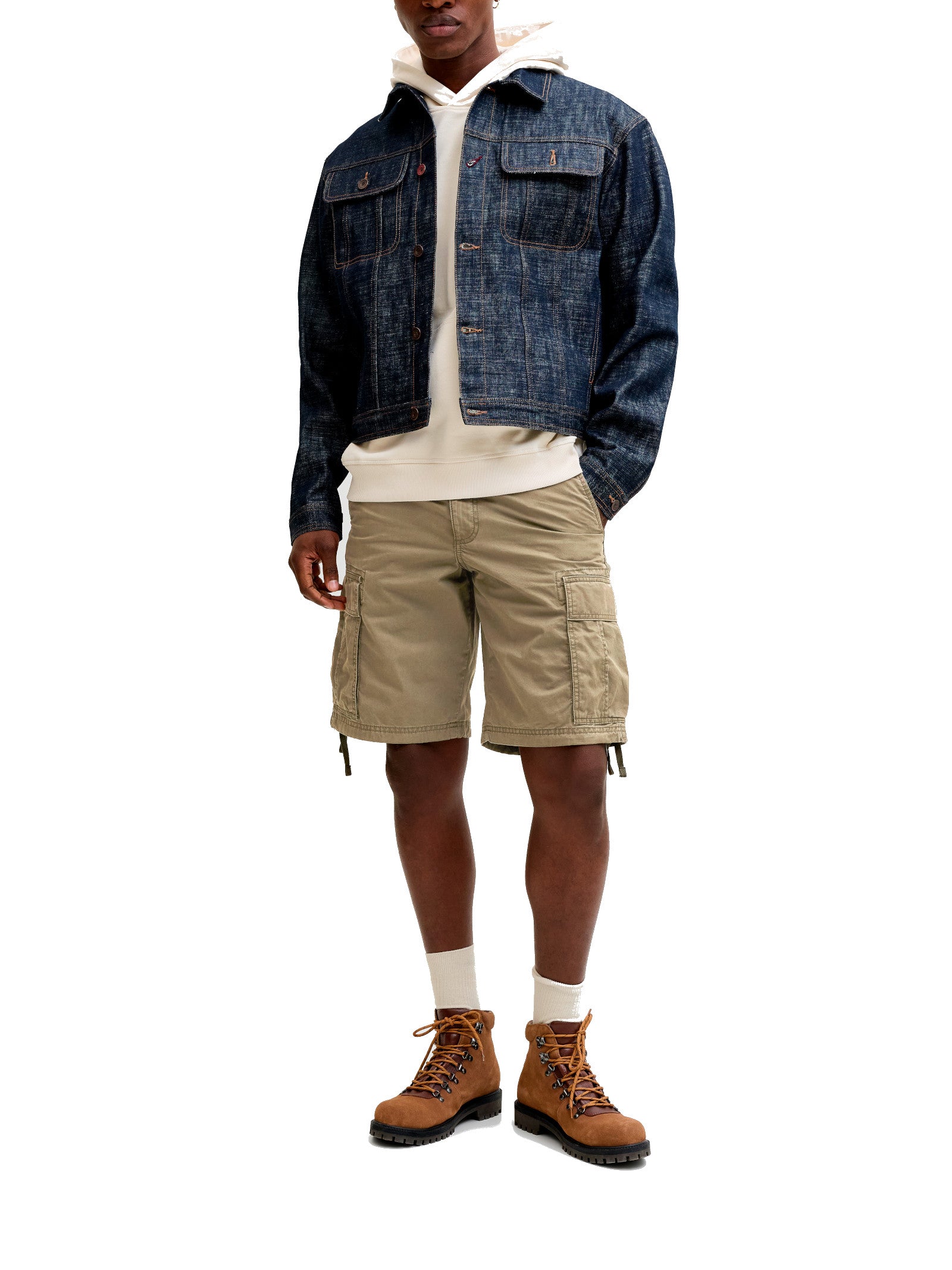 Bermuda Jack & Jones Cole Verde cargo 12291369 /Olive Night JACK & JONES 