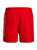 Costume Jack & Jones Maui Rosso logo 12291391 /True Red JACK & JONES 