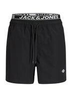 Costume Jack & Jones Maui Nero banda 12291404 /Black JACK & JONES 