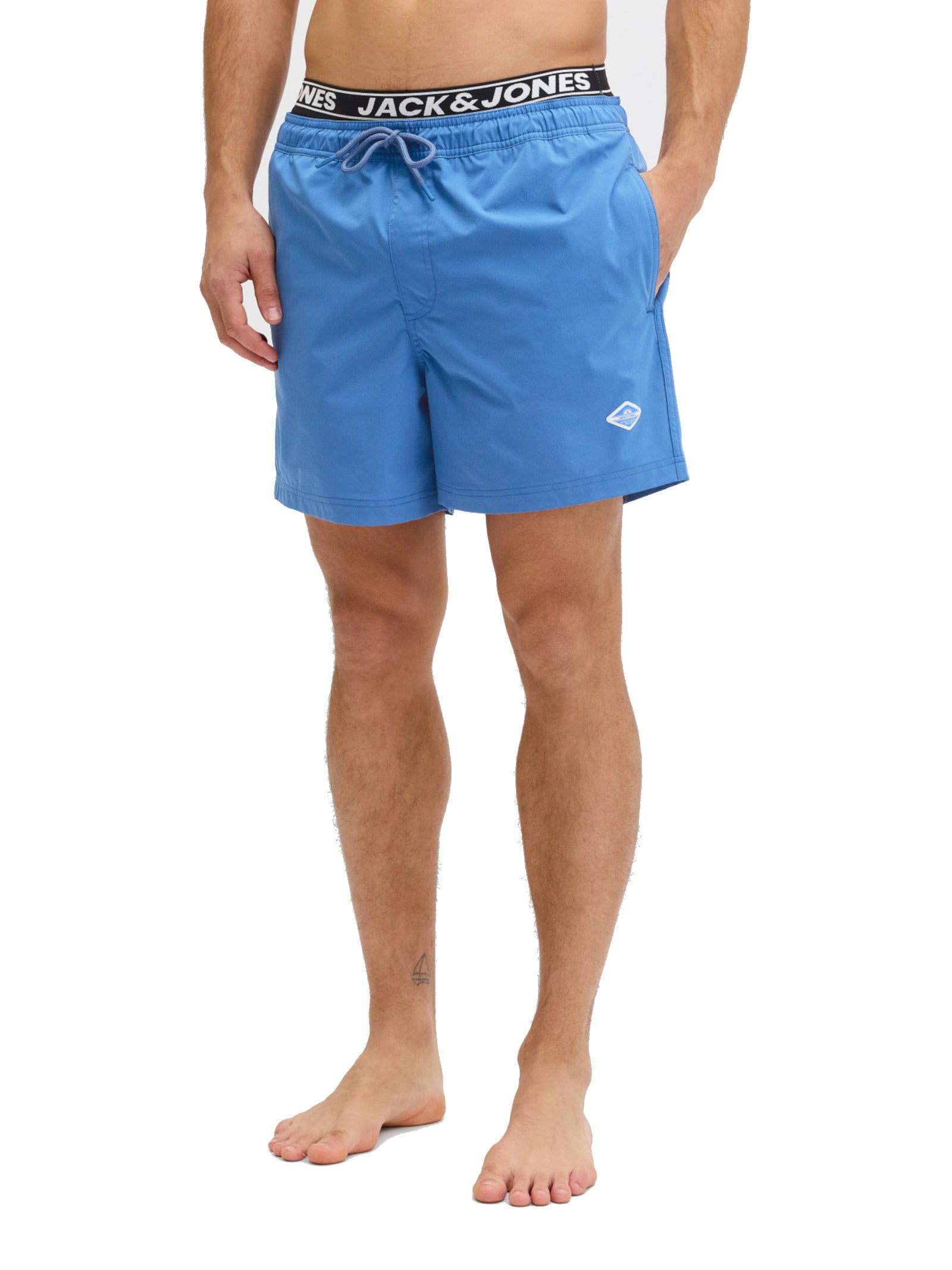 Costume Jack & Jones Maui Azzurro banda 12291404 /Delft JACK & JONES 