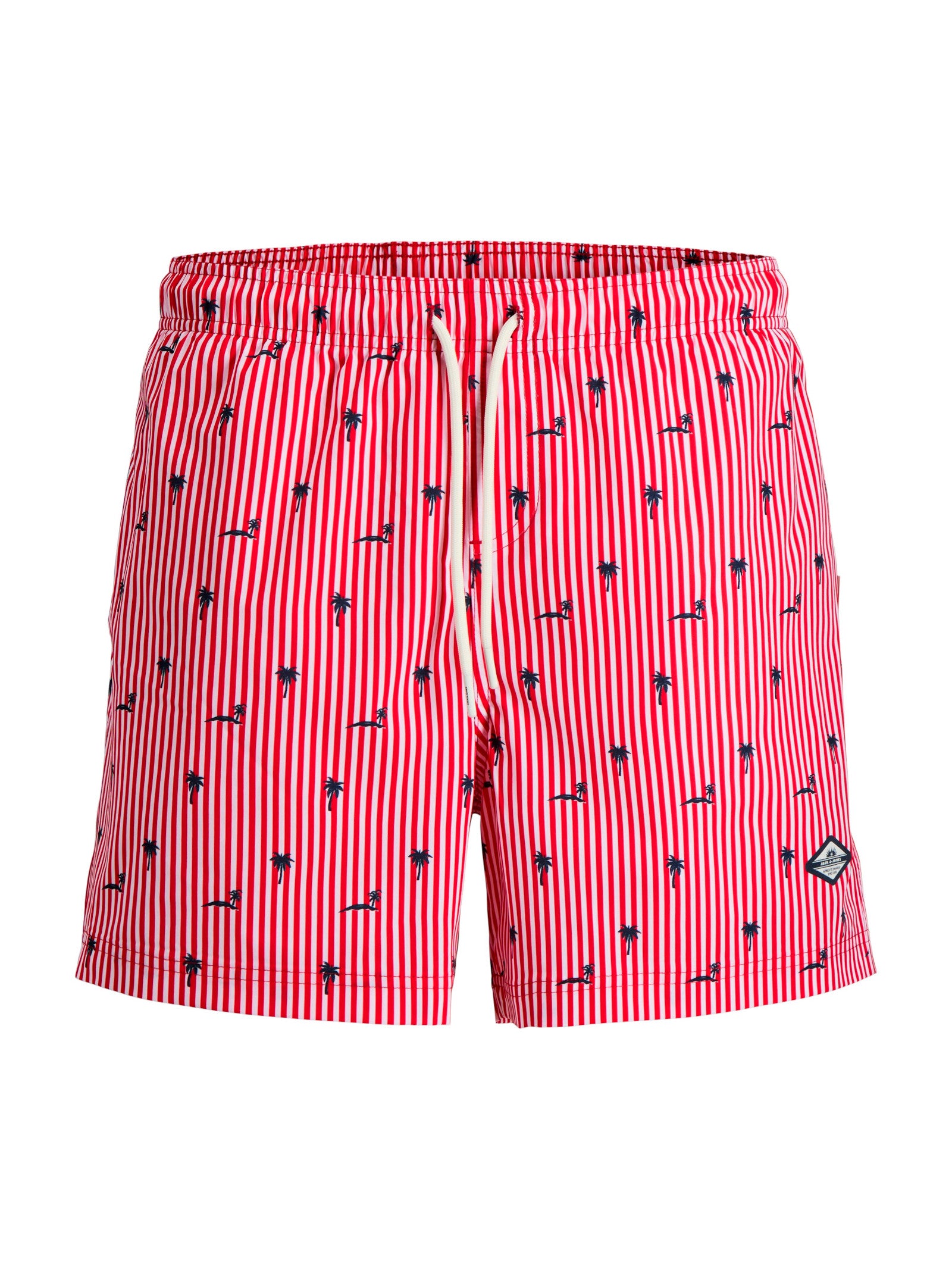 Costume Jack & Jones Maui Stripe Riga rossa 12291425 /True Red JACK & JONES 