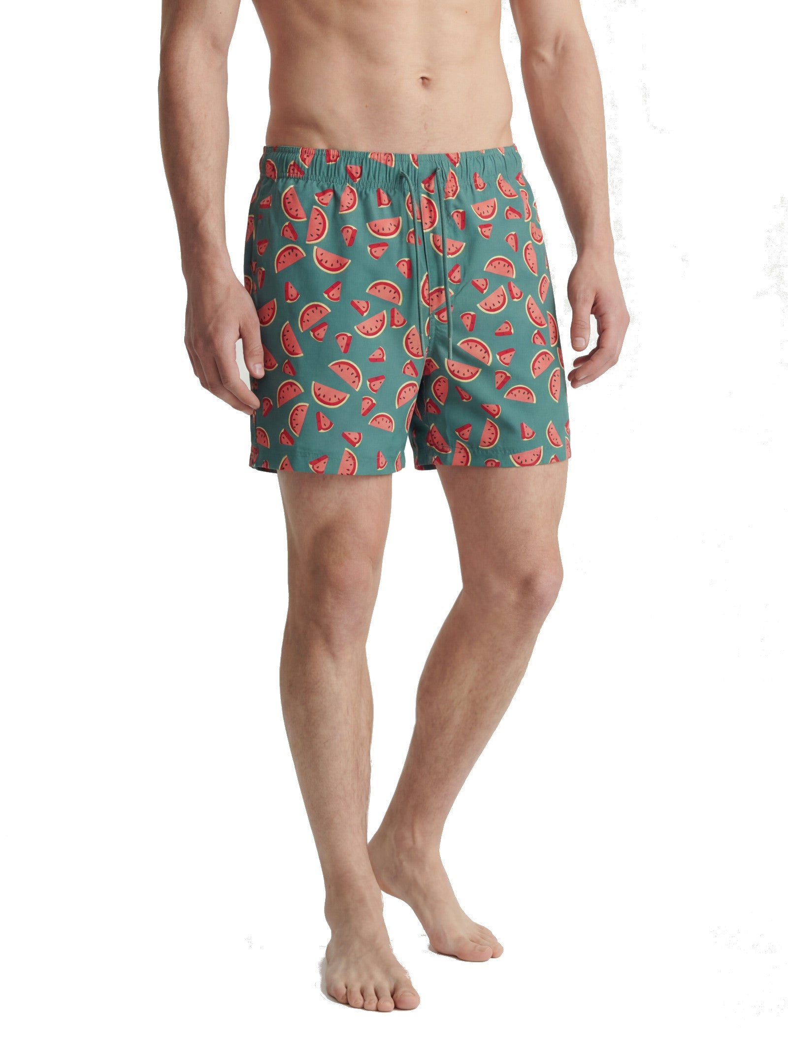 Costume Jack & Jones Maui Verde rosso fantasia 12291426 /Colonial Blue JACK & JONES 